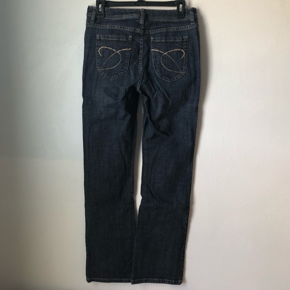 Chico’s Platinum Blue Wash Denim Bootcut jeans!